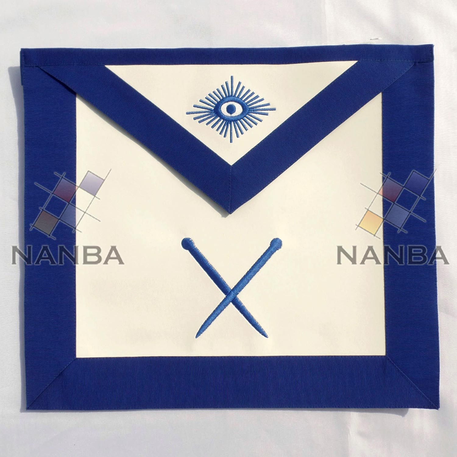 Blue Lodge Regalia Apron Machine Made Embroidery Blue Lodge Regalia Apron Machine Made Embroidery