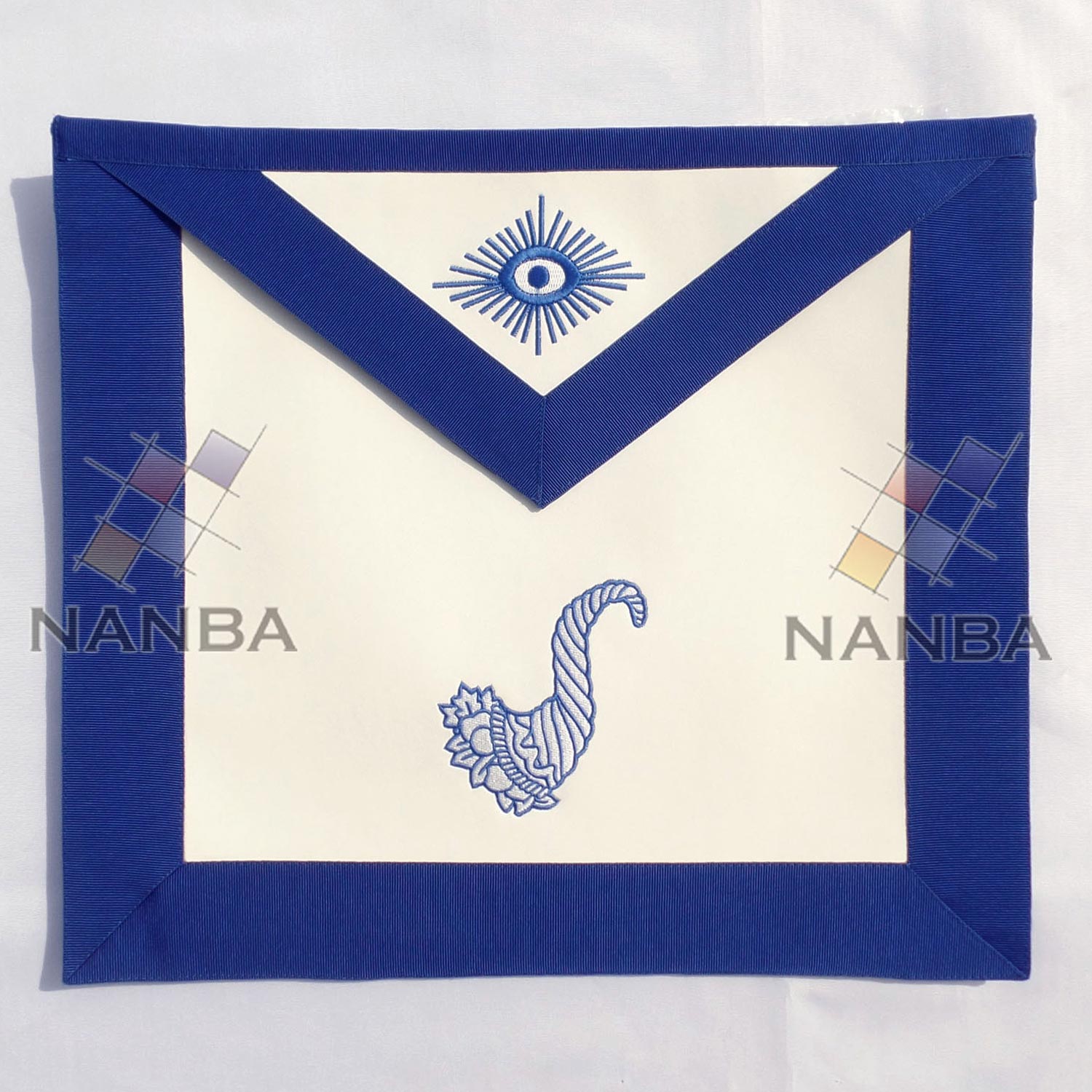 Blue Lodge Regalia Apron Machine Made Embroidery Blue Lodge Regalia Apron Machine Made Embroidery