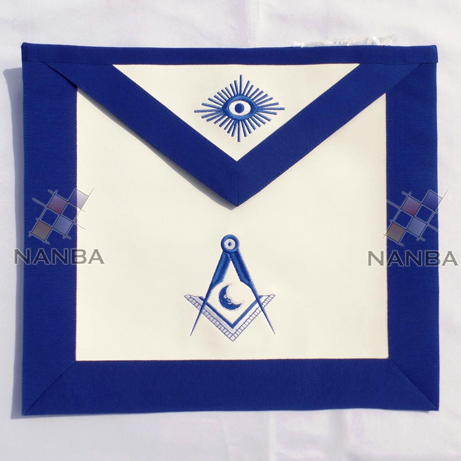 Blue Lodge Regalia Apron Machine Made Embroidery Blue Lodge Regalia Apron Machine Made Embroidery