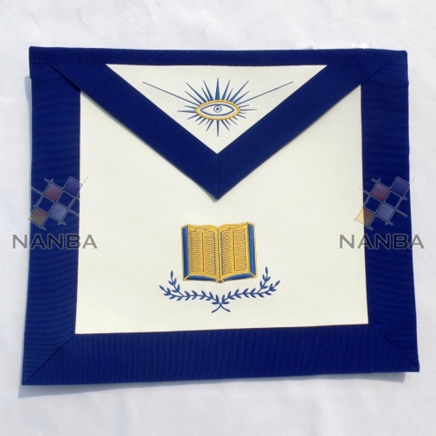 Blue Lodge Regalia Apron Machine Made Embroidery Blue Lodge Regalia Apron Machine Made Embroidery
