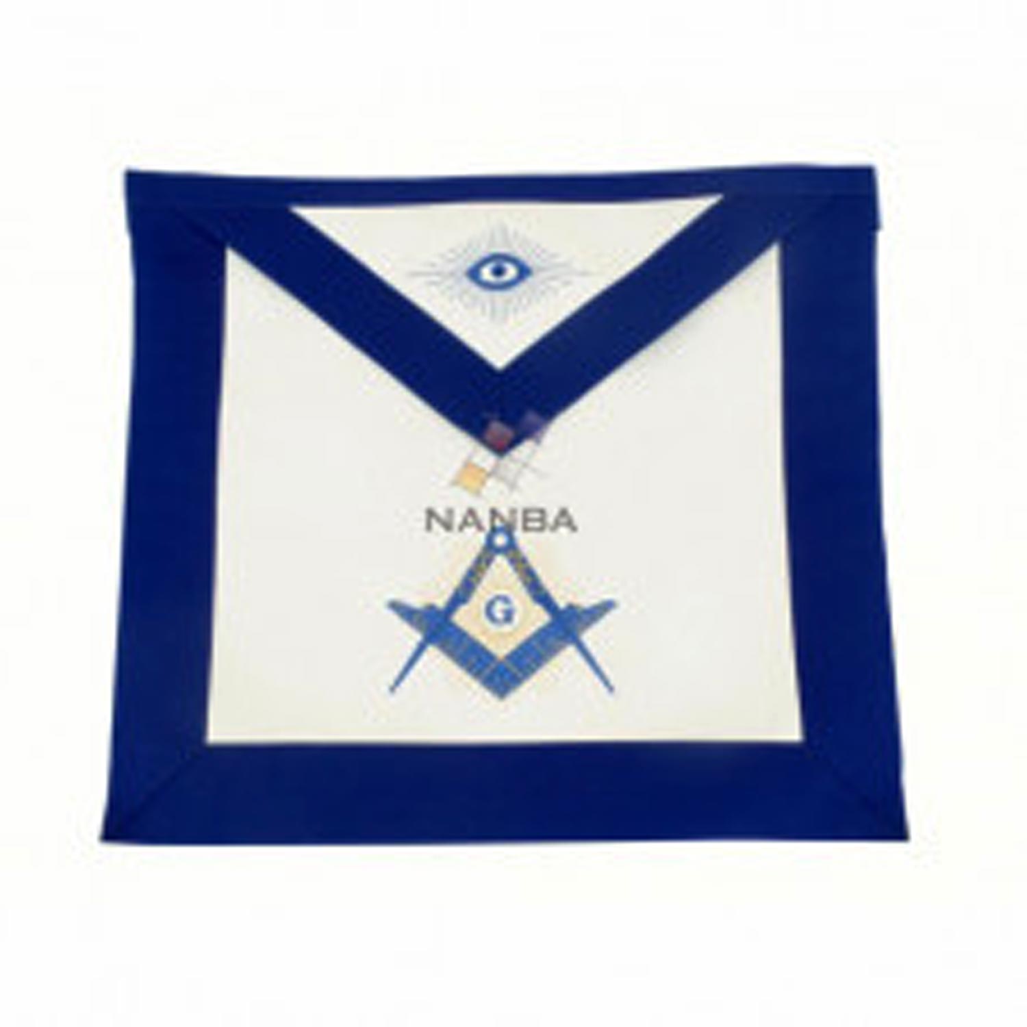 Blue Lodge Regalia Apron Machine Made Embroidery Blue Lodge Regalia Apron Machine Made Embroidery