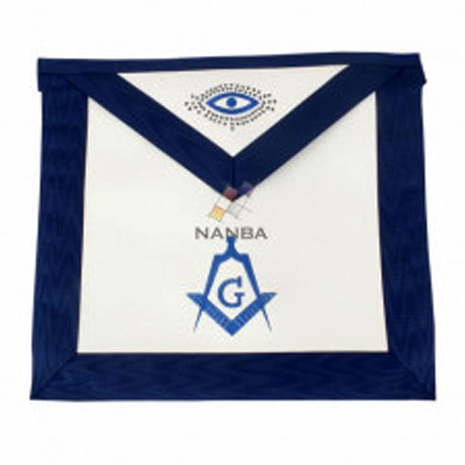 Blue Lodge Regalia Apron Machine Made Embroidery Blue Lodge Regalia Apron Machine Made Embroidery