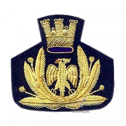 Bullion Embroidered Cap Badge