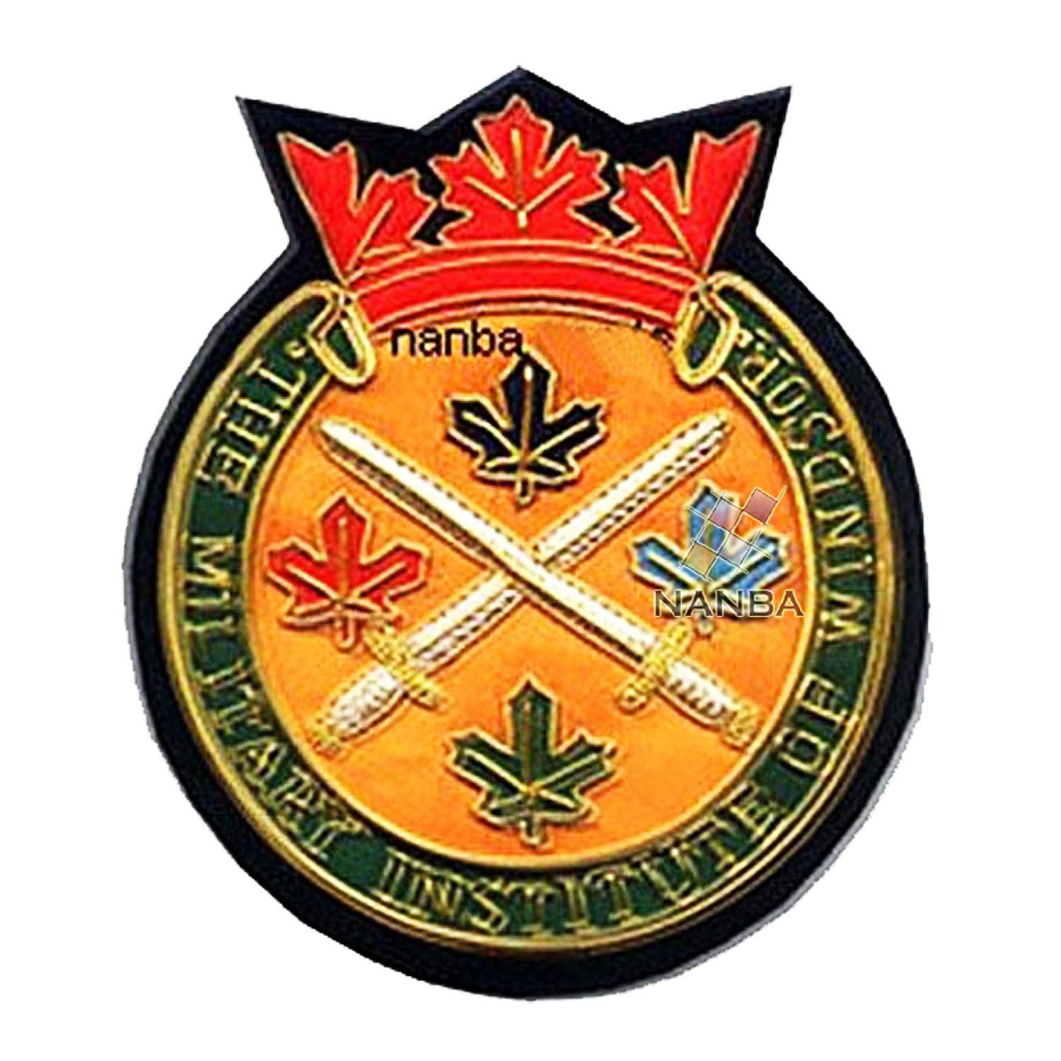 Bullion Embroidered Crests Bullion Embroidered Crests