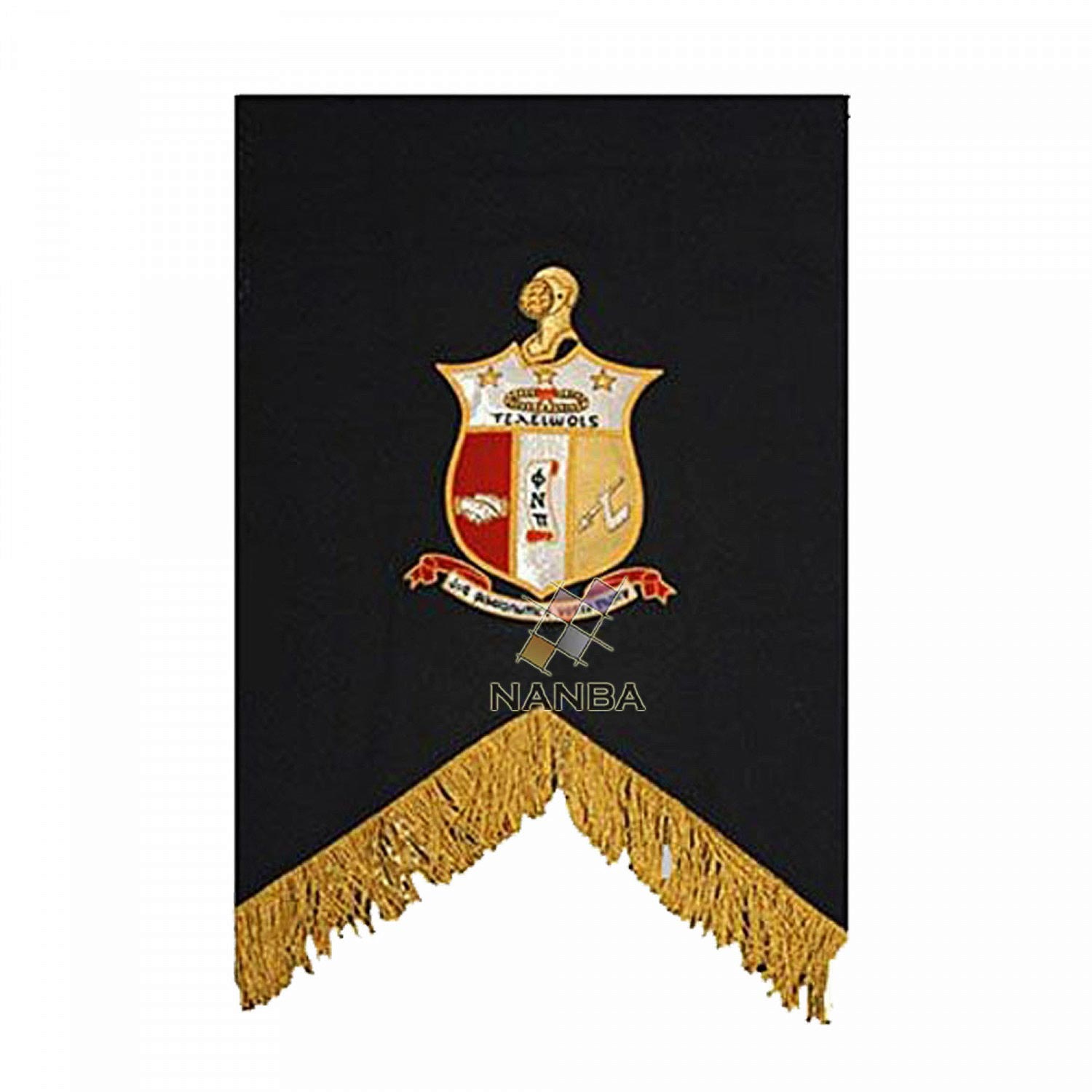 Bullion Embroidered Greek Banners Bullion Embroidered Greek Banners