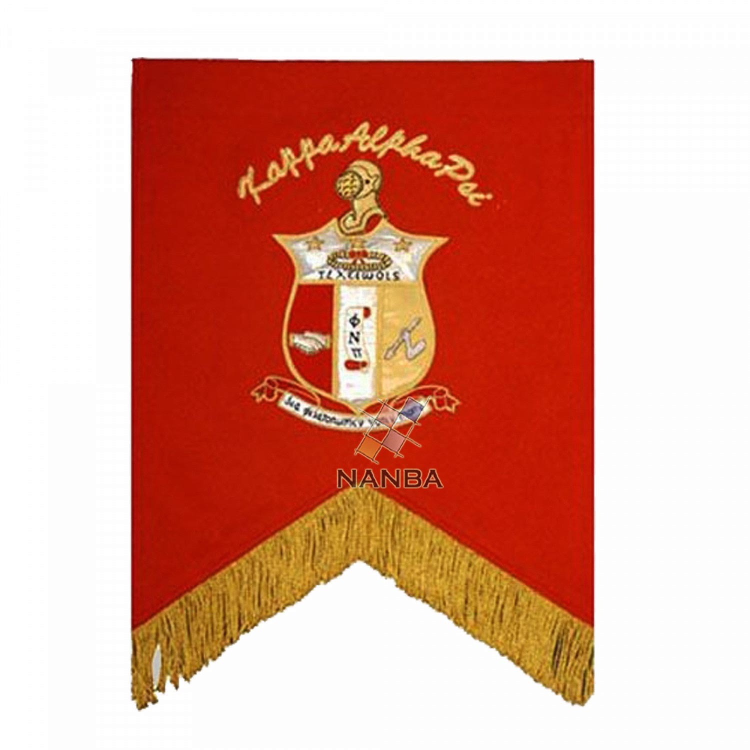Bullion Embroidered Greek Banners Bullion Embroidered Greek Banners