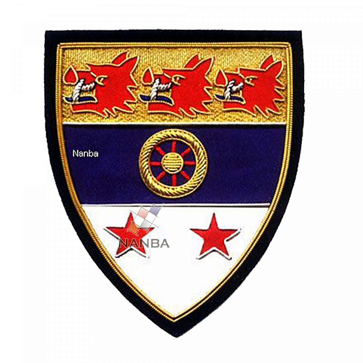 Bullion Embroidery Club patches Bullion Embroidery Club patches