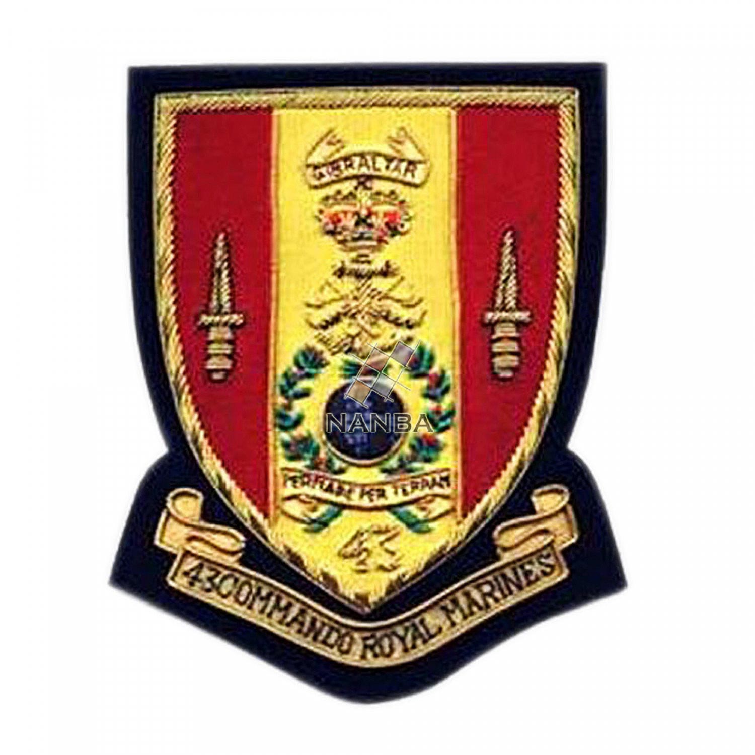 Bullion Heraldic Badge Bullion Heraldic Badge