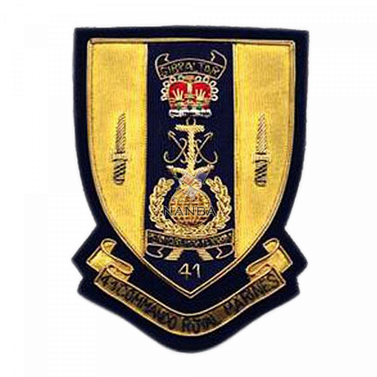 Bullion Heraldic Badge Bullion Heraldic Badge