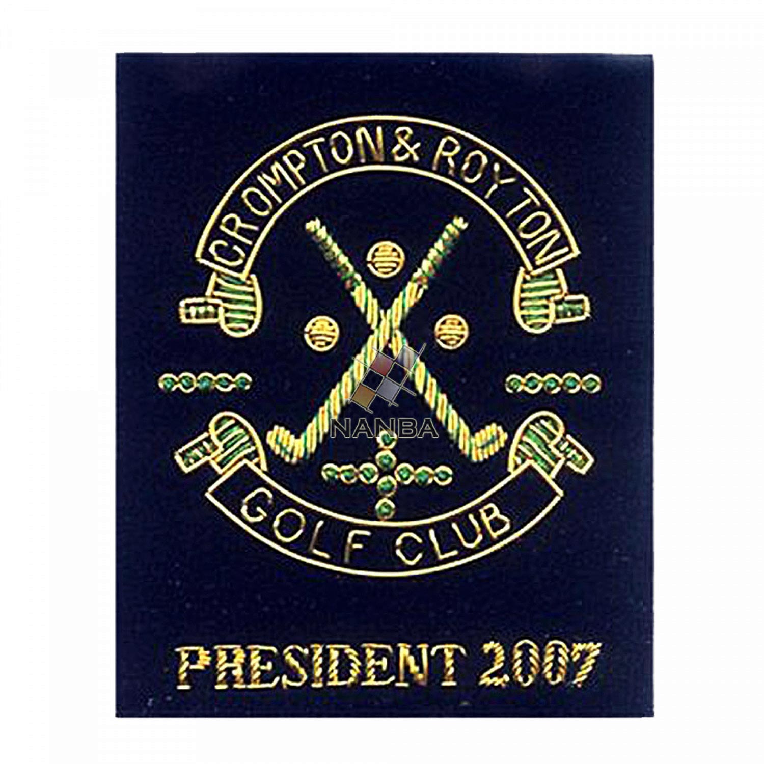 Bullion Pocket Badge Bullion Pocket Badge