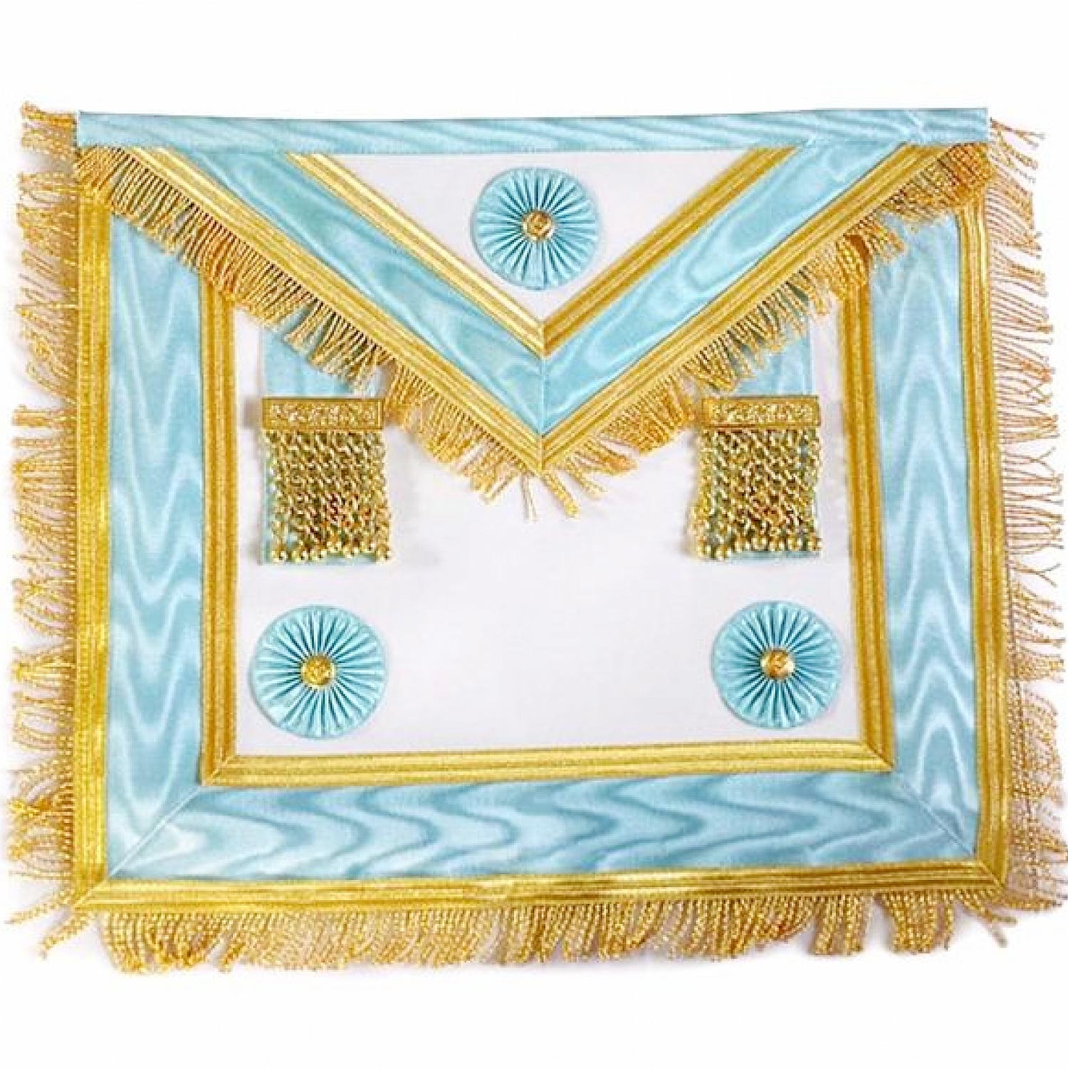 Centennial /Canadian Master Mason Apron Golden Fringe Centennial /Canadian Master Mason Apron Golden Fringe