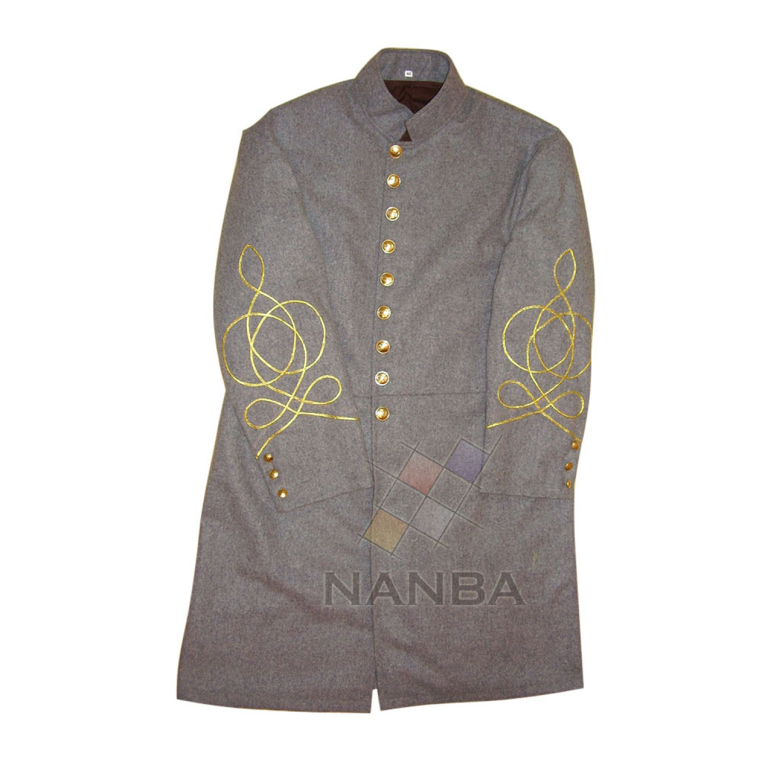 Civil War CS Single Breasted Frock Coat Civil War CS Single Breasted Frock Coat