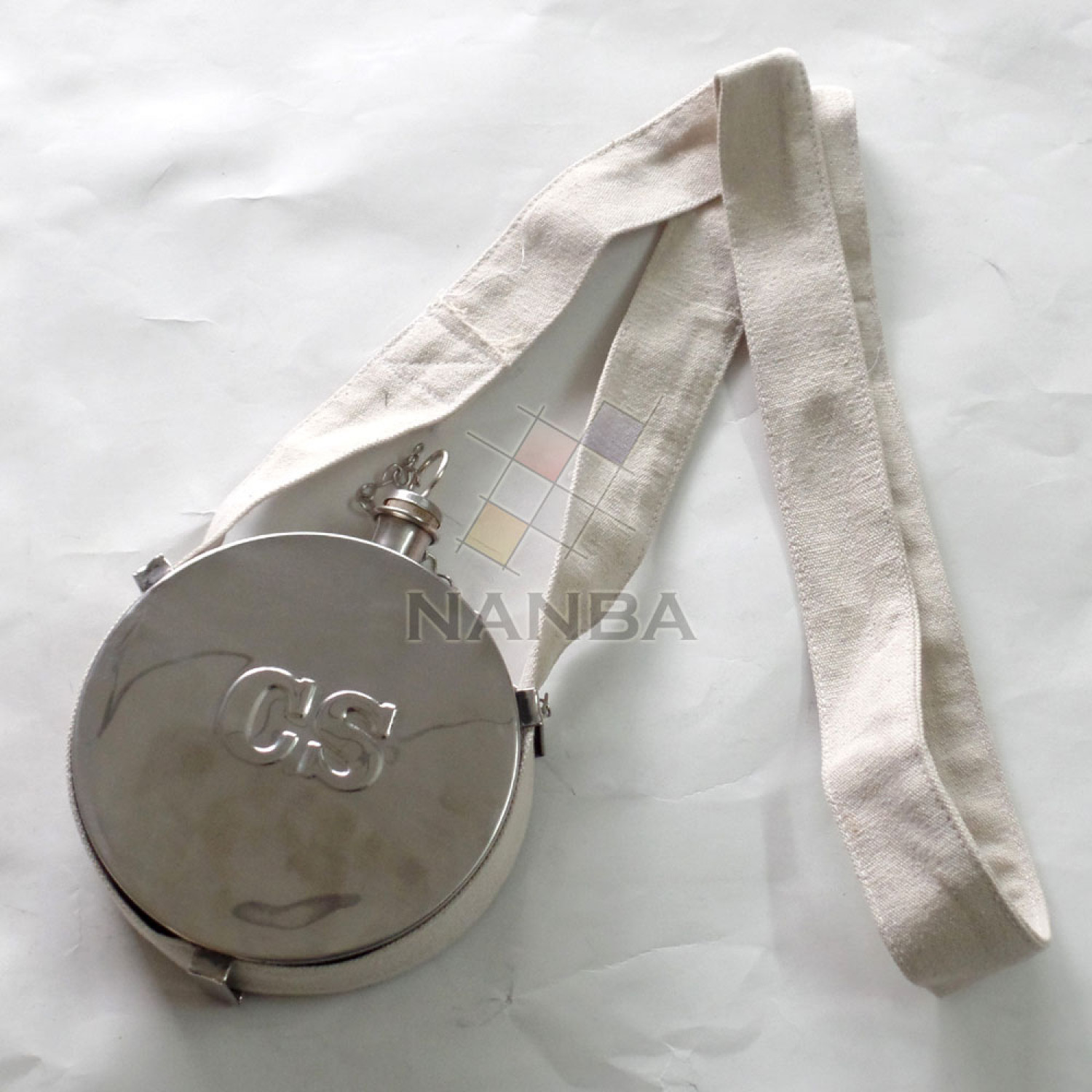 Civil War Drum Canteen with US stamp Civil War Drum Canteen with US stamp