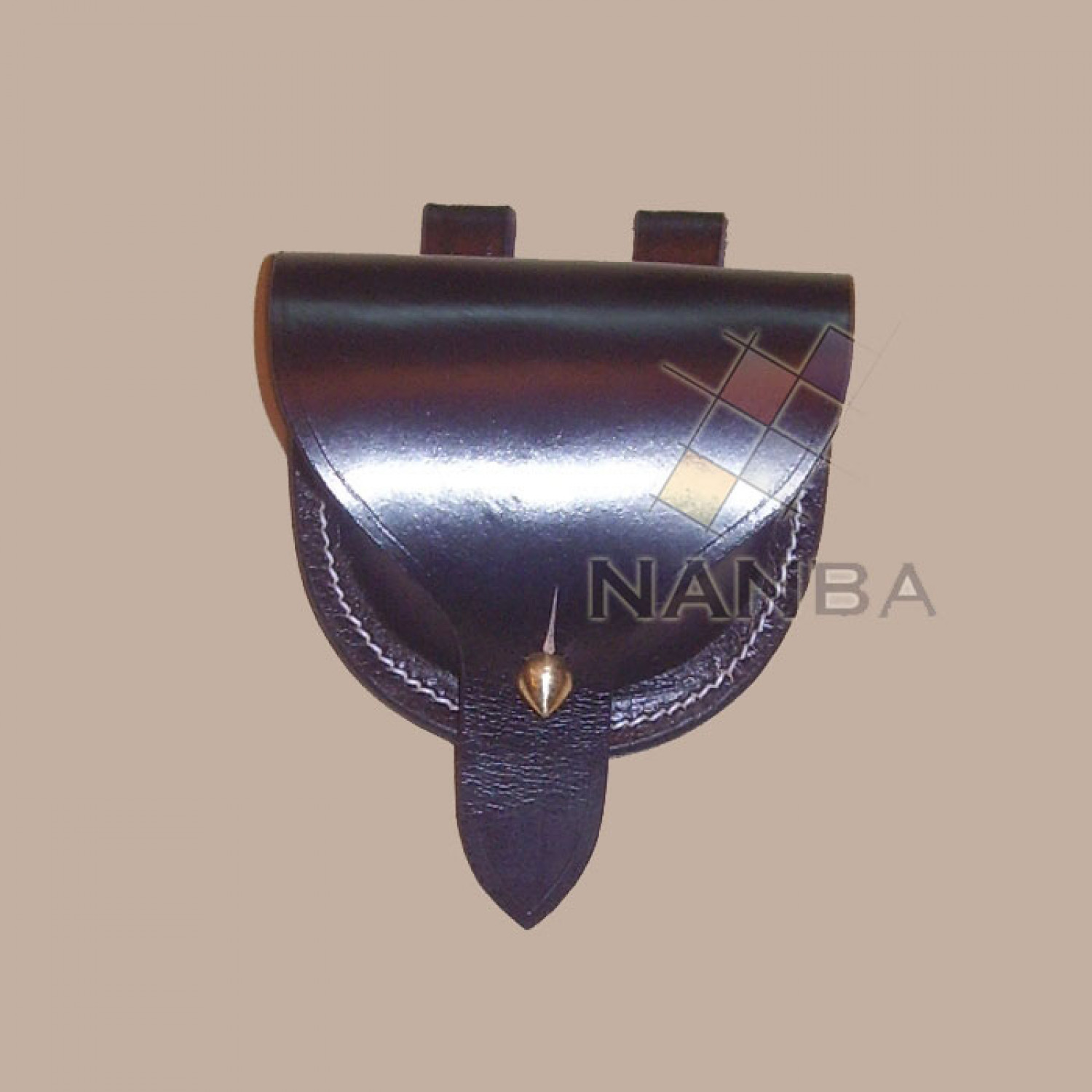 Civil War Leather Cap Pouch Civil War Leather Cap Pouch