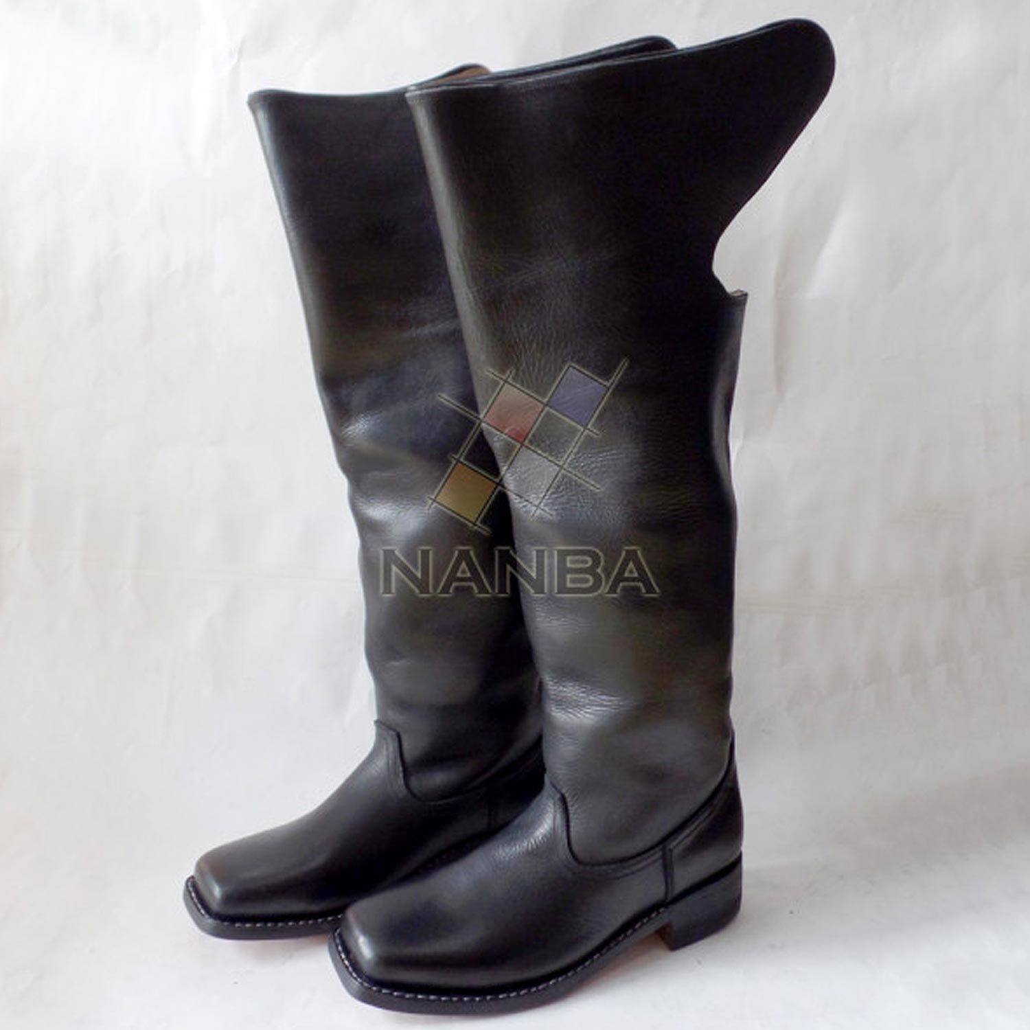 Civil War Leather Dragoon Style Boots Civil War Leather Dragoon Style Boots