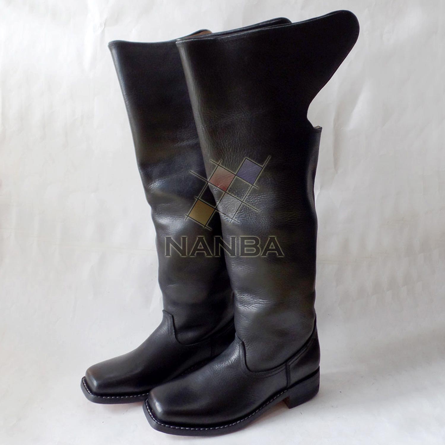 Civil War Leather Dragoon Style Boots Civil War Leather Dragoon Style Boots