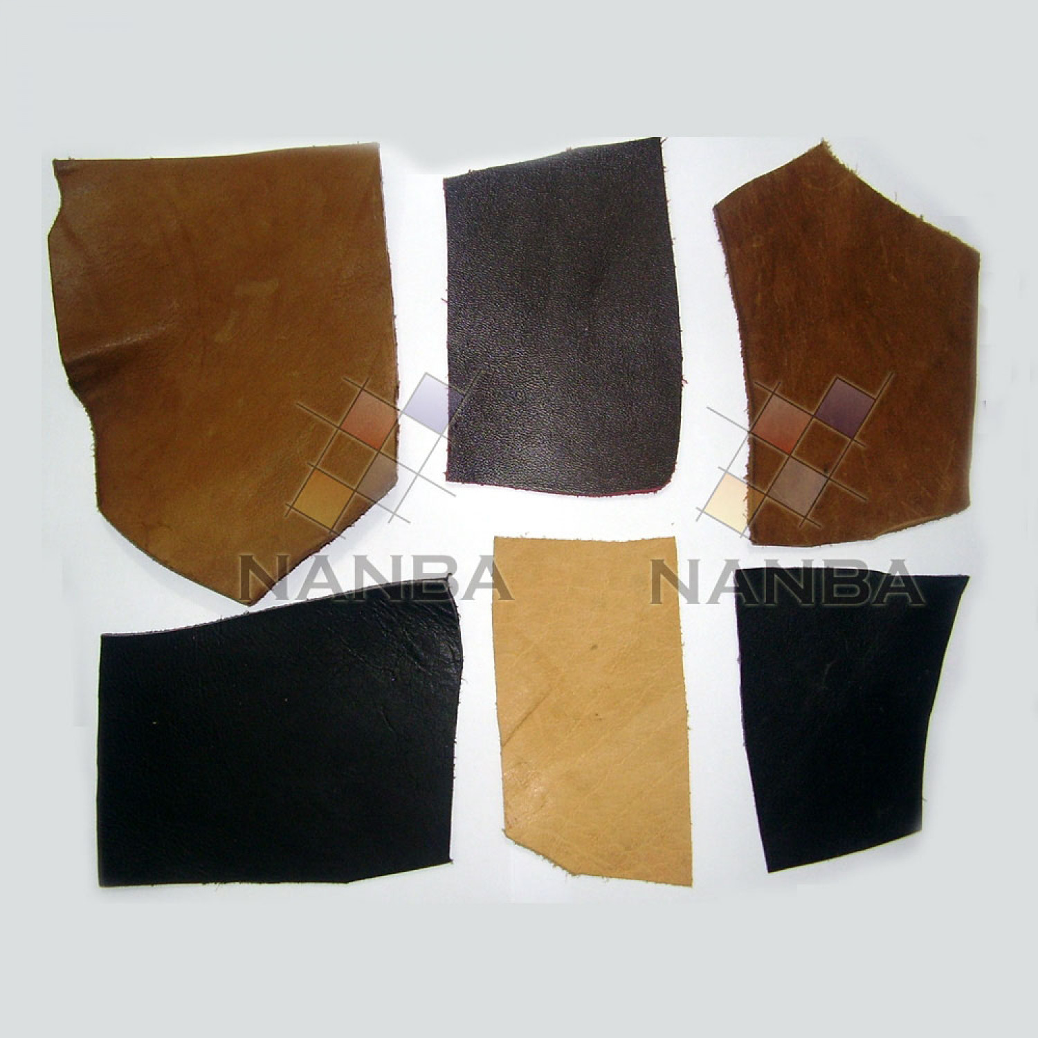 Civil War leather swatches Civil War leather swatches