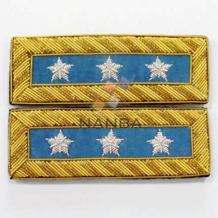 Civil War Shoulder Boards Lieutenant General Infantry