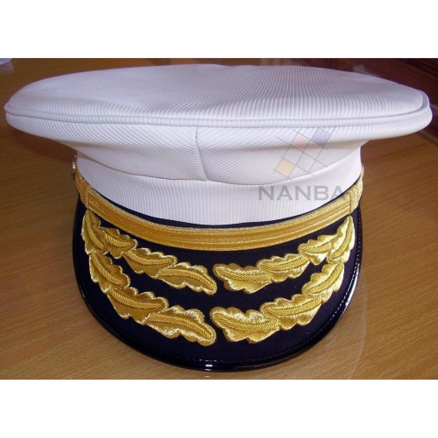 Embroidered Peak Cap for Navy Embroidered Peak Cap for Navy