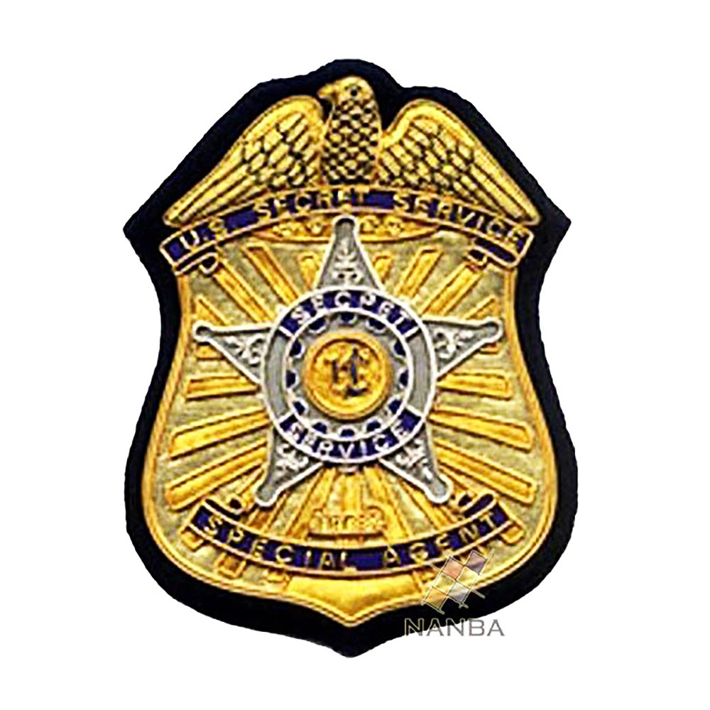 Embroidered Secret Service Badge Embroidered Secret Service Badge