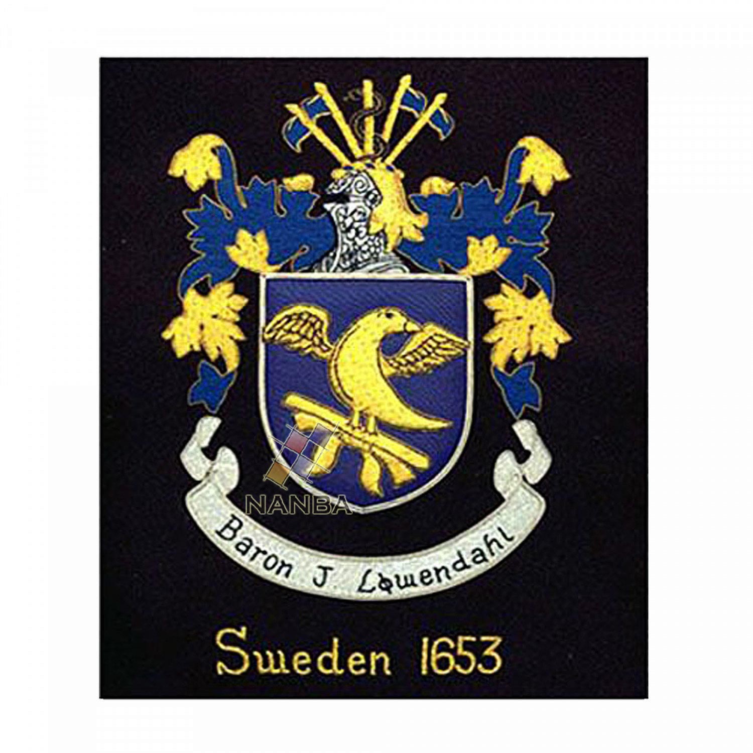 Embroidery Coat Of Arms Embroidery Coat Of Arms
