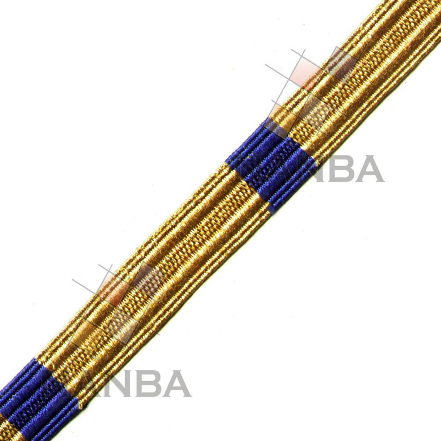 Gold and Blue Peak Cap Braid Gold and Blue Peak Cap Braid