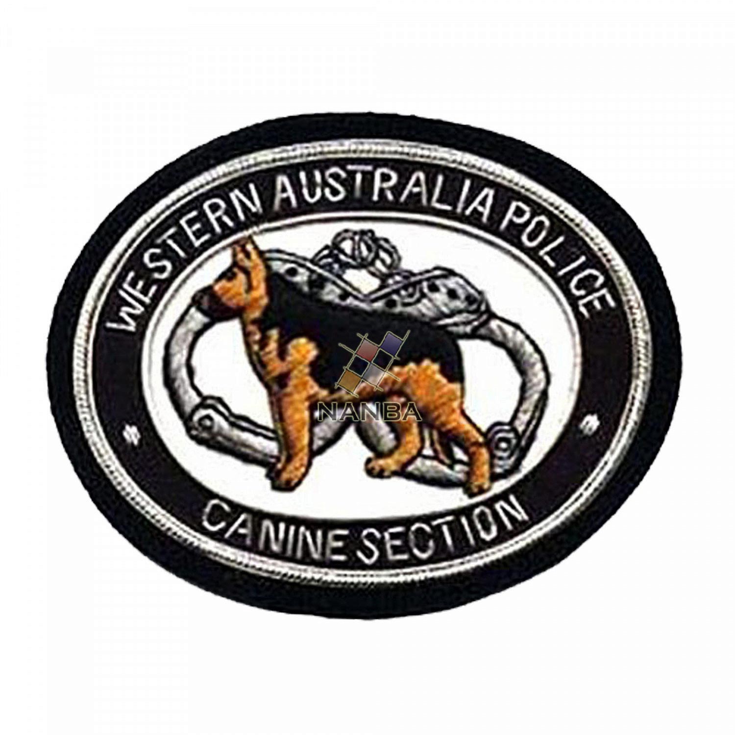 Handmade Embroidered Dog Patch Handmade Embroidered Dog Patch
