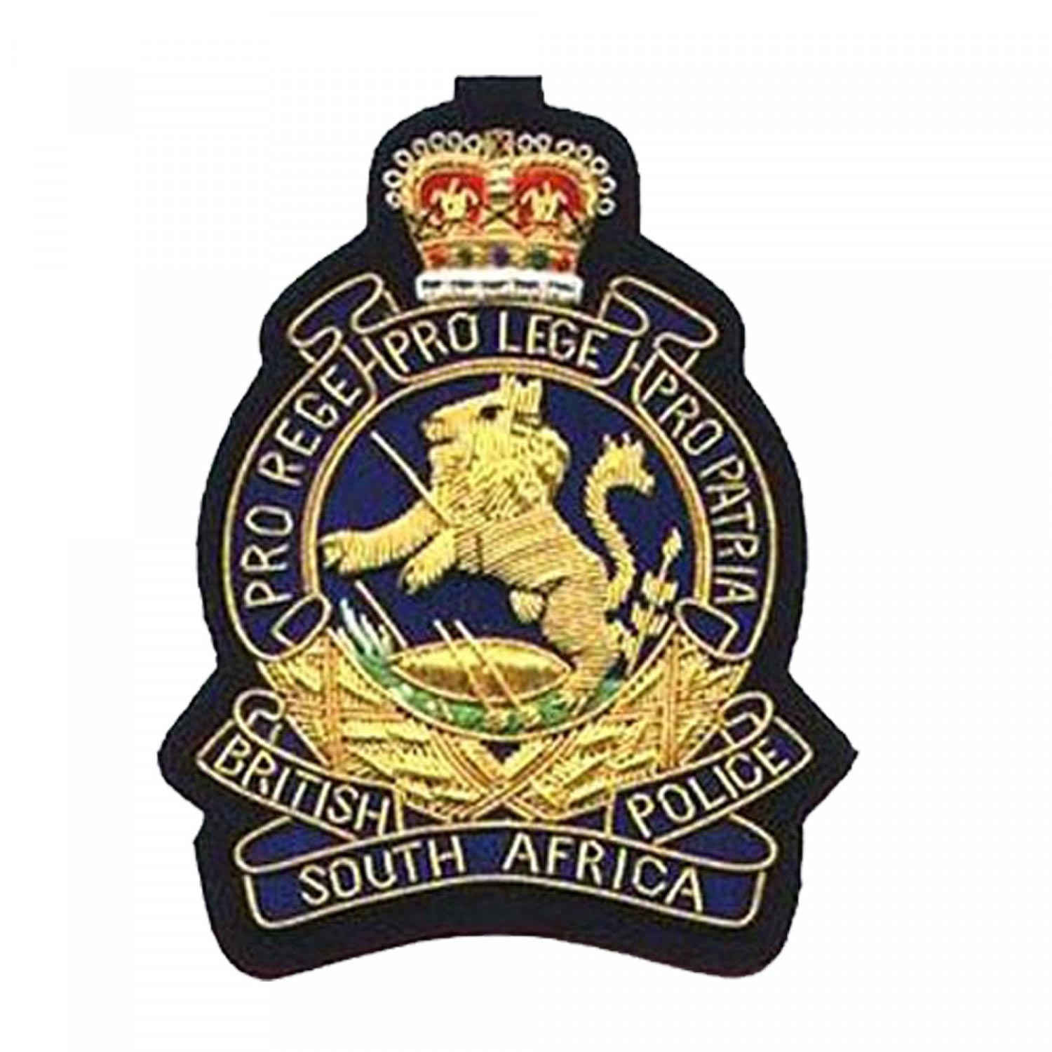 Handmade Embroidered Police Badge Handmade Embroidered Police Badge