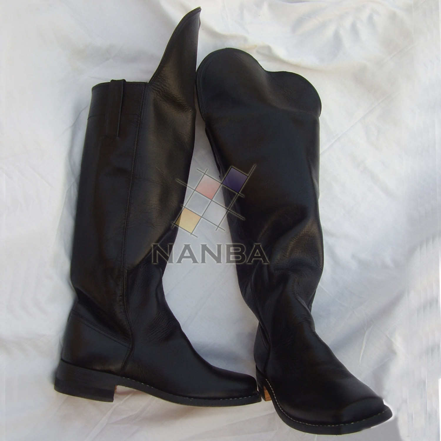 Leather knee flap style Long Shoes Leather knee flap style Long Shoes