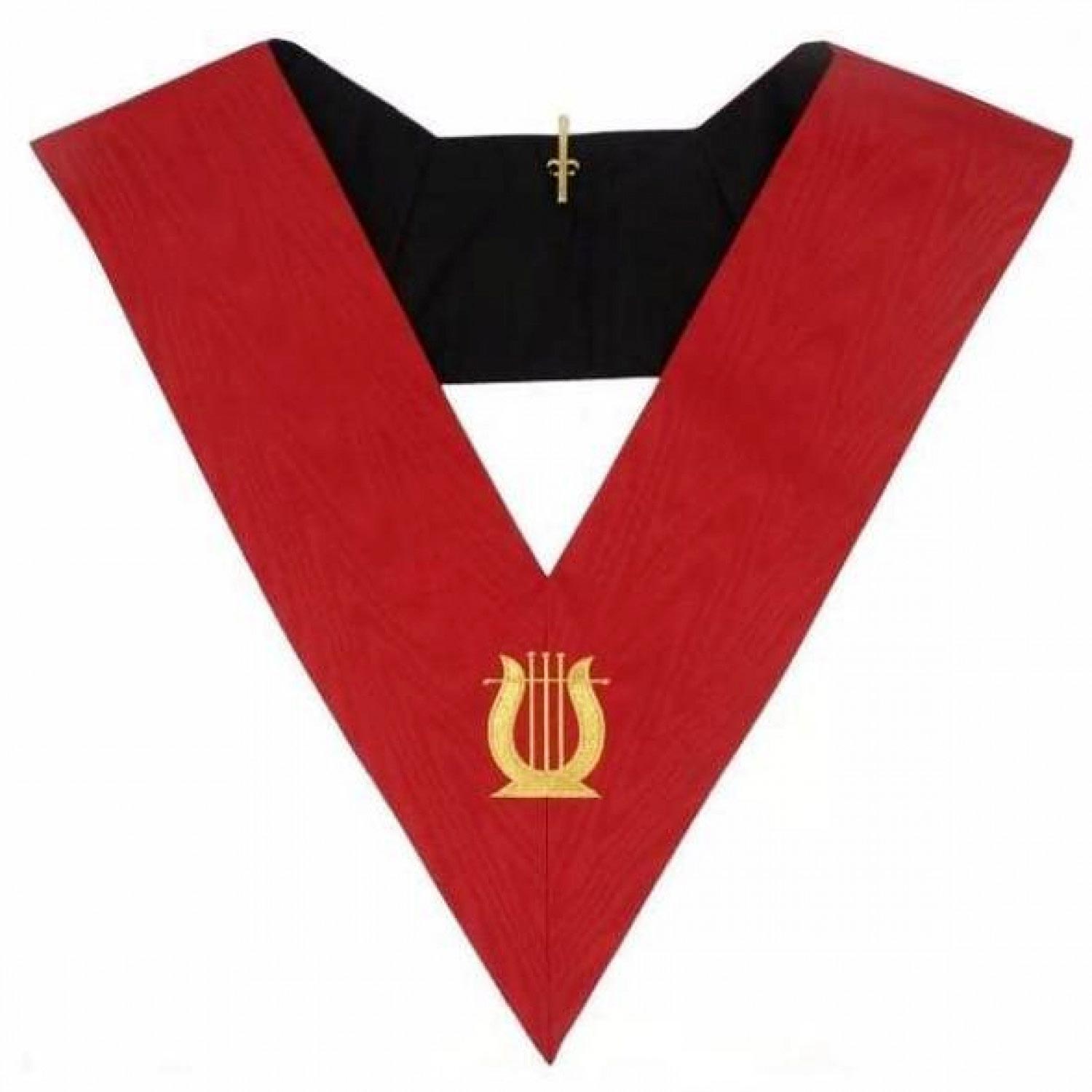Masonic AASR Collar 18th Degree Knight Rose Croix Musician Masonic AASR Collar 18th Degree Knight Rose Croix Musician
