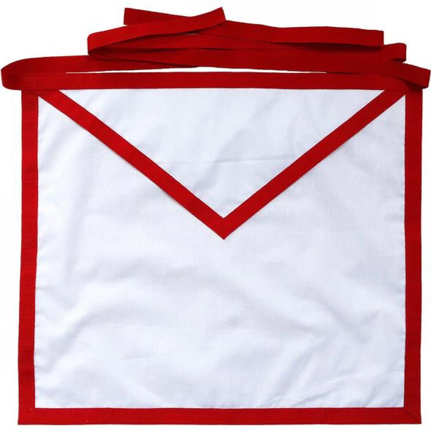 Masonic Apron Royal Arch White Cotton Duck Cloth Member Masonic Apron Royal Arch White Cotton Duck Cloth Member