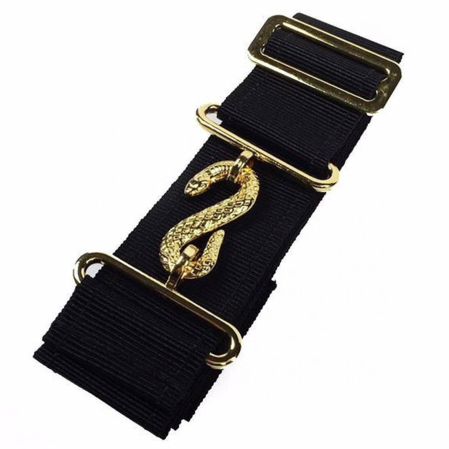Masonic Belt Extender Black Masonic Belt Extender Black