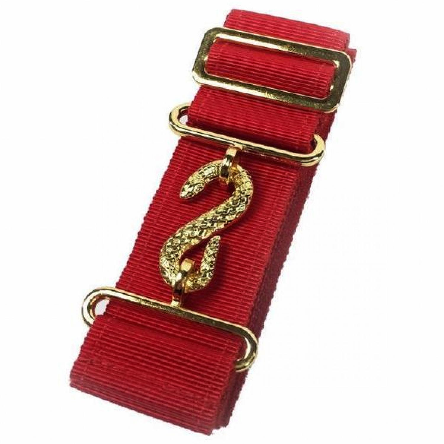 Masonic Belt Extender Red Masonic Belt Extender Red