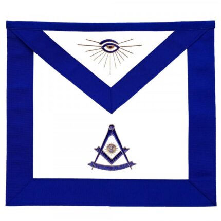 Masonic Blue Lodge Past Master Apron