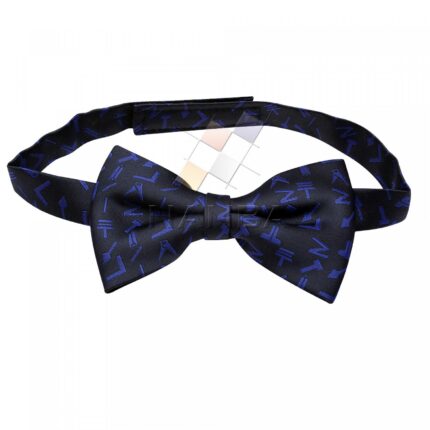 Masonic Bow Tie with Masonic Symbols