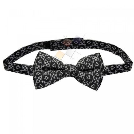 Masonic Bow Tie with Square Compass