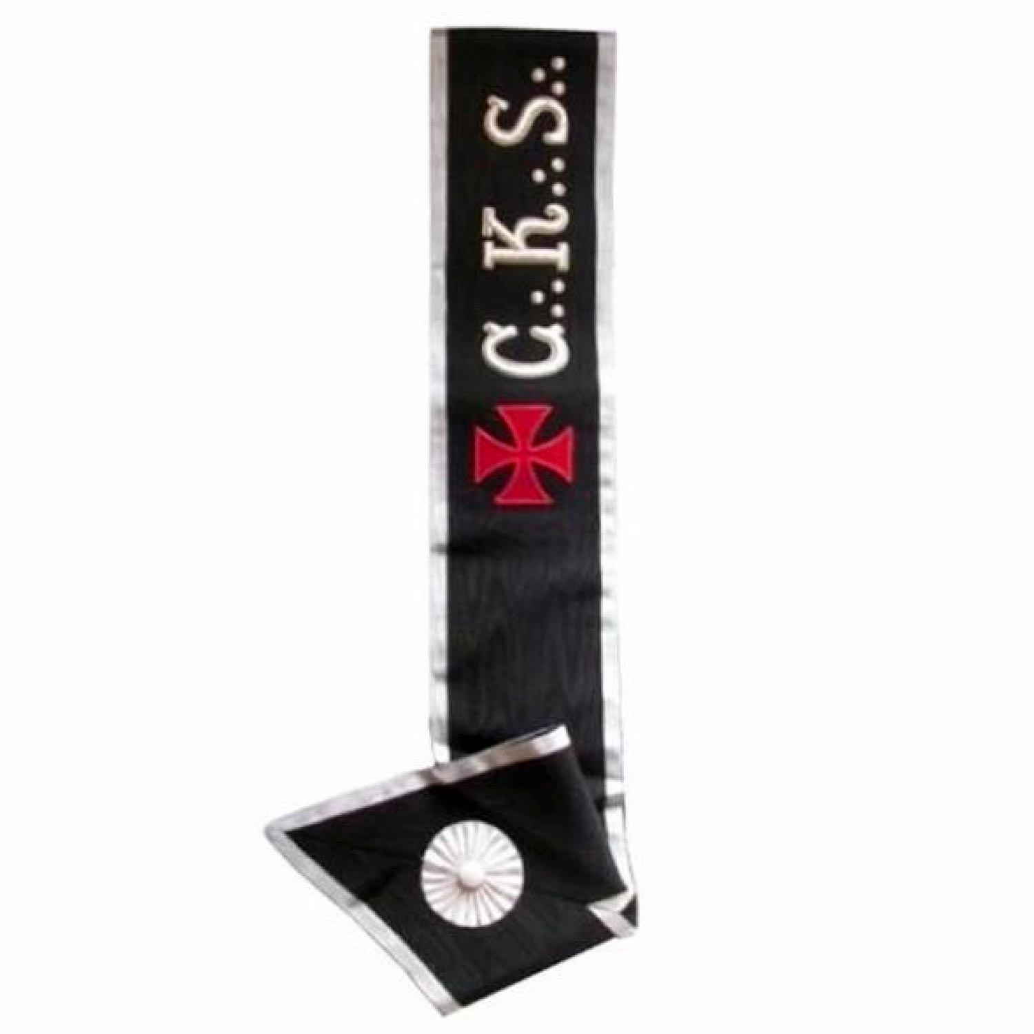 Masonic Collar AASR 30th Degree C. K. S. Templar Cross Masonic Collar AASR 30th Degree C. K. S. Templar Cross