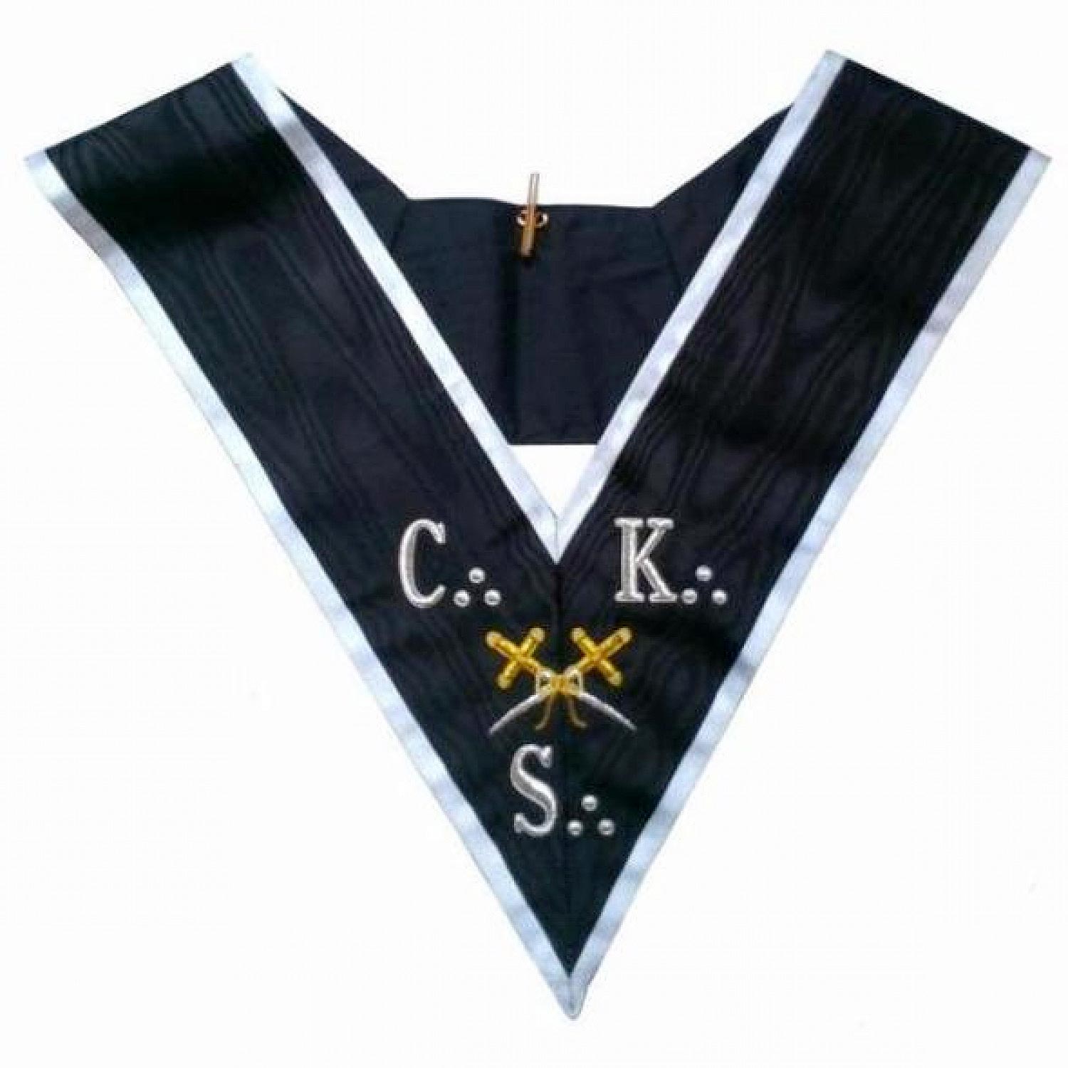 Masonic Collar AASR 30th Degree CKS Cross Swords Masonic Collar AASR 30th Degree CKS Cross Swords
