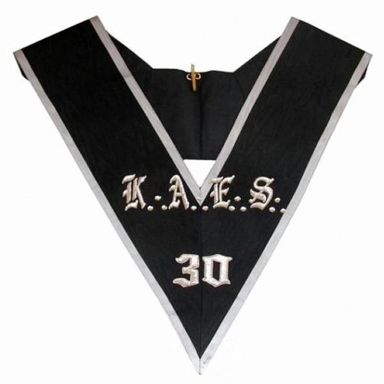 Masonic Collar AASR 30th Degree KAES Masonic Collar AASR 30th Degree KAES