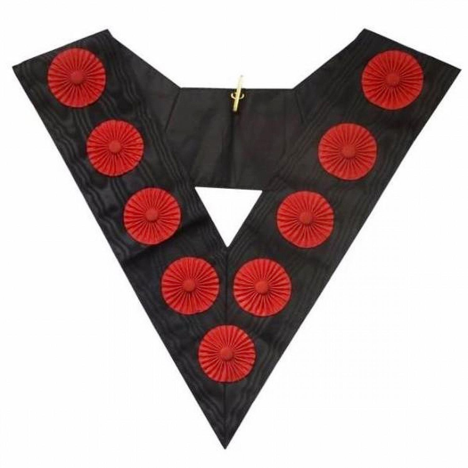 Masonic collar AASR 9th Degree Masonic collar AASR 9th Degree
