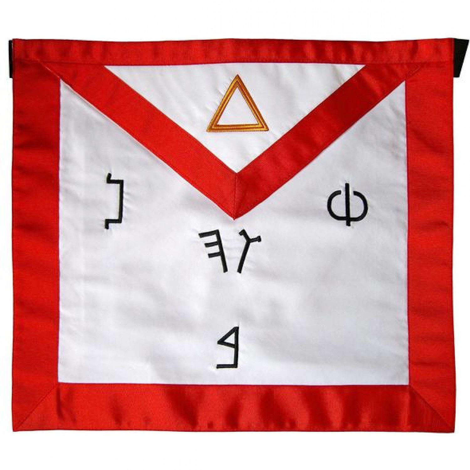 Masonic Fraternal Scottish Rite 6th Degree Intimate Secretary Regalia Apron Masonic Fraternal Scottish Rite 6th Degree Intimate Secretary Regalia Apron