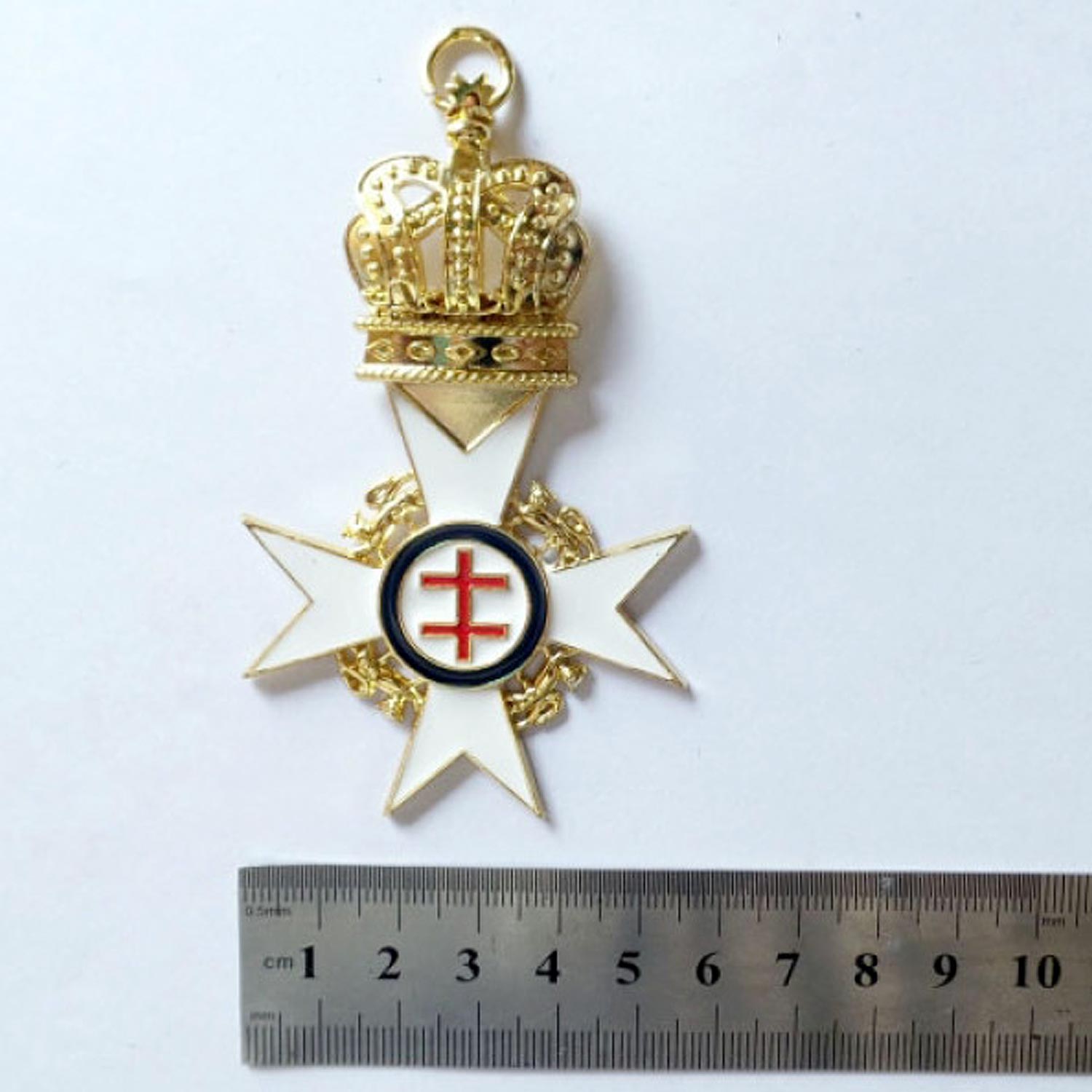 Masonic KT Past Preceptor Collarette Jewel Masonic KT Past Preceptor Collarette Jewel