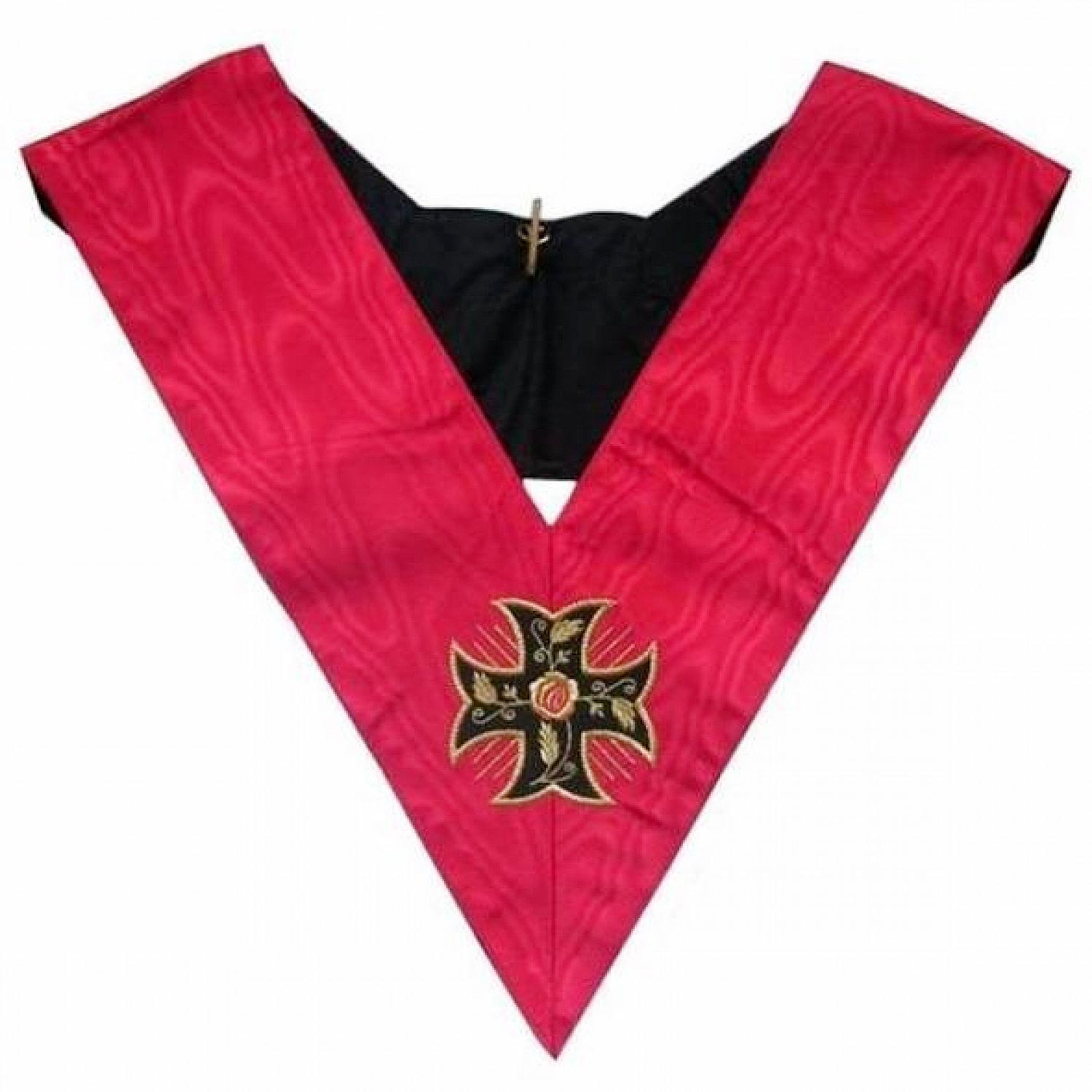 Masonic Officer Collar AASR 18th Degree Knight Rose Croix Masonic Officer Collar AASR 18th Degree Knight Rose Croix