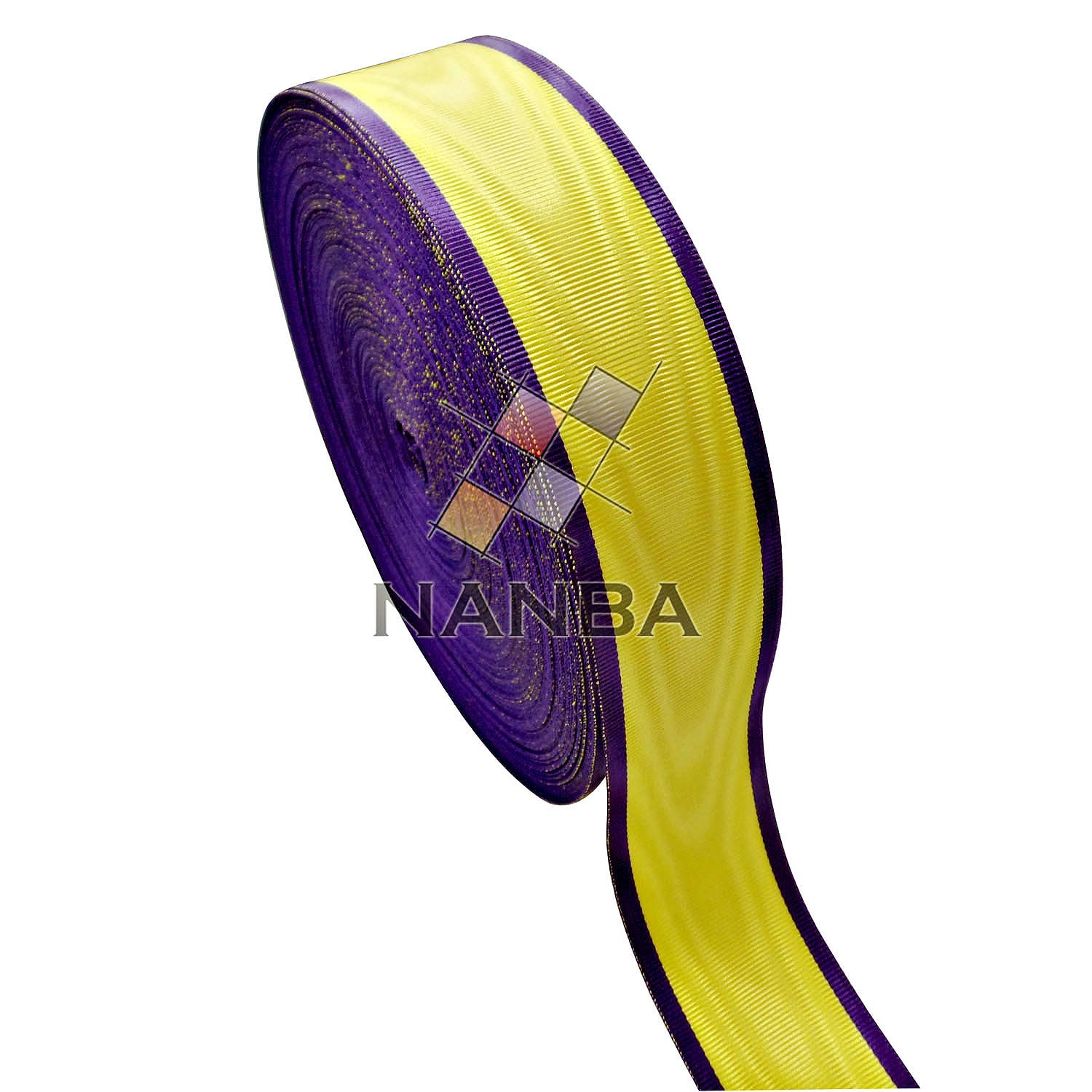 MASONIC RIBBON PURPLE AND YELLOW MASONIC RIBBON PURPLE AND YELLOW