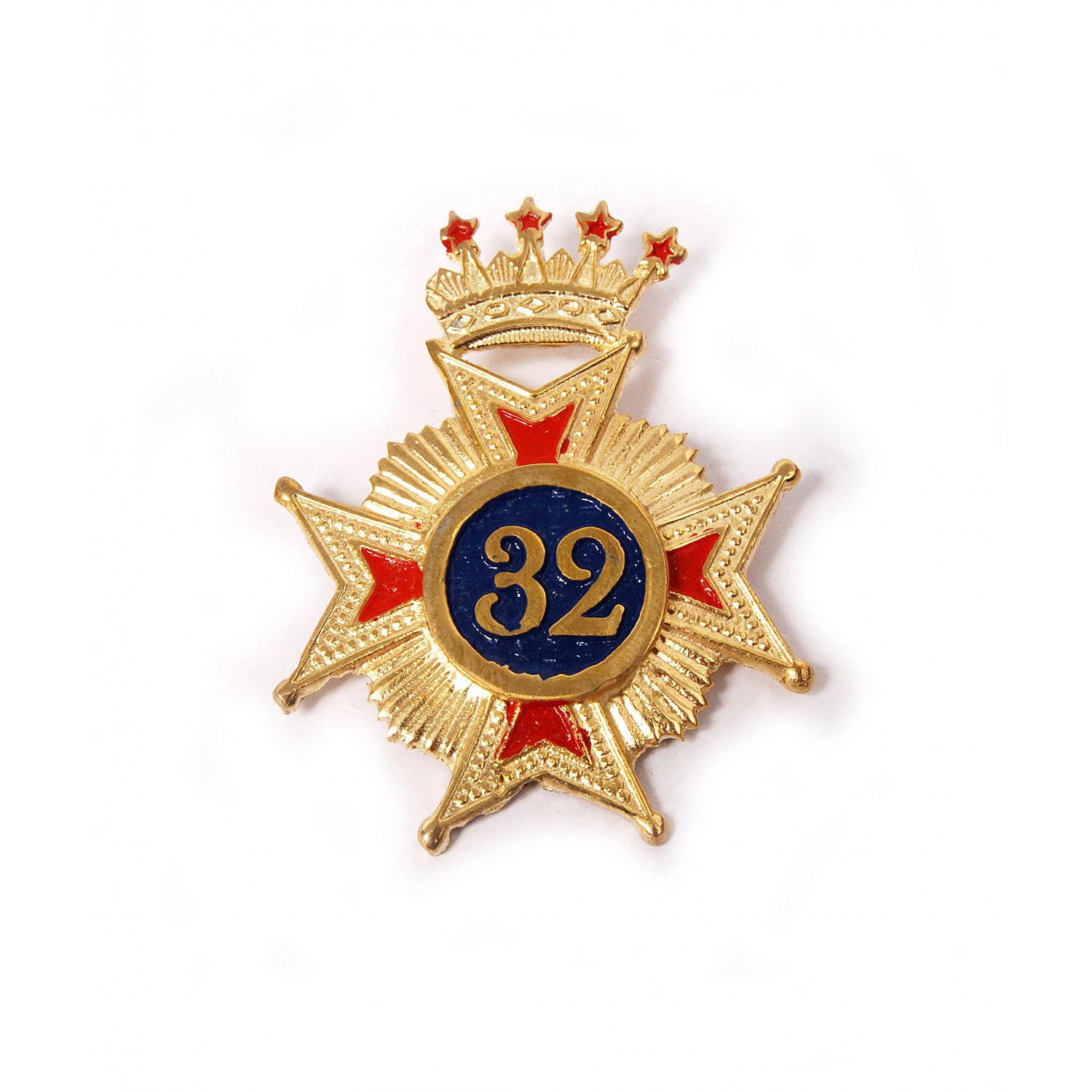 Masonic Rose Croix 32nd Degree Star Jewel Masonic Rose Croix 32nd Degree Star Jewel