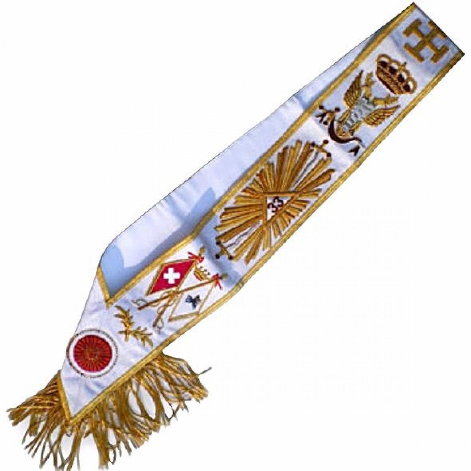 Masonic Rose Croix Sash AASR 33rd Degree Masonic Rose Croix Sash AASR 33rd Degree