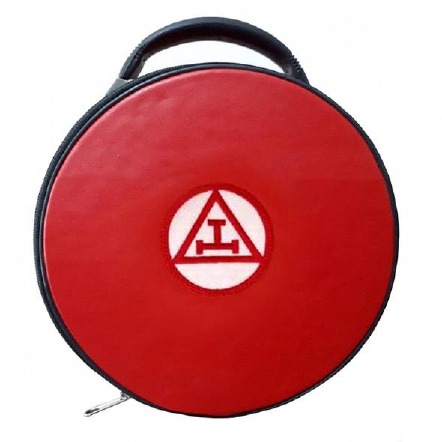 Masonic Royal Arch Hat/Cap Case Red Masonic Royal Arch Hat/Cap Case Red