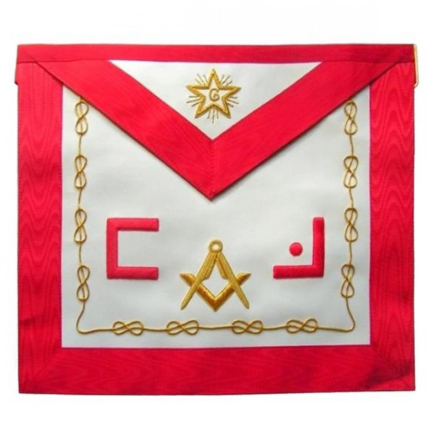 Masonic Scottish Rite Apron AASR Master Mason Masonic Letters Square Compass Masonic Scottish Rite Apron AASR Master Mason Masonic Letters Square Compass
