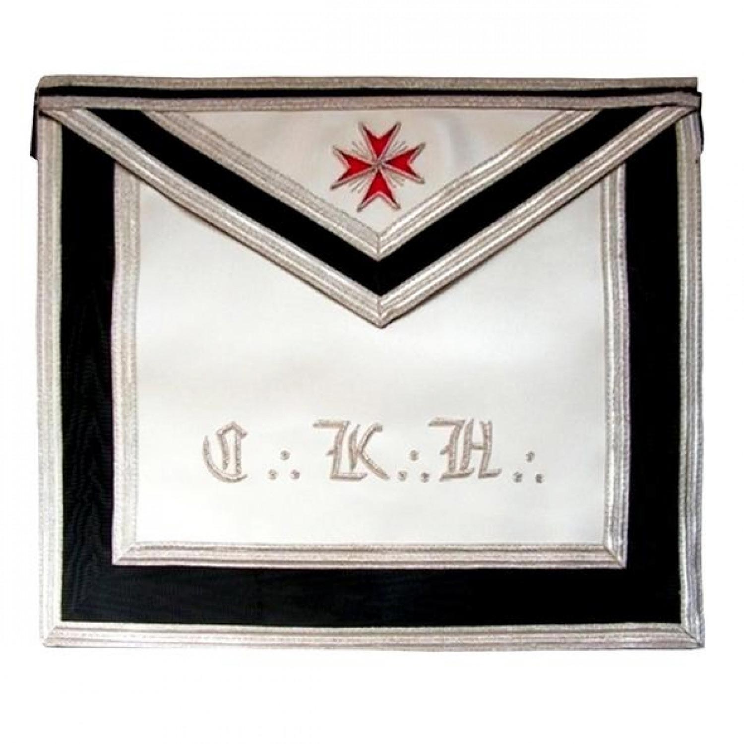 Masonic Scottish Rite Leather Apron AASR 30th Degree Knight Kadosch Masonic Scottish Rite Leather Apron AASR 30th Degree Knight Kadosch