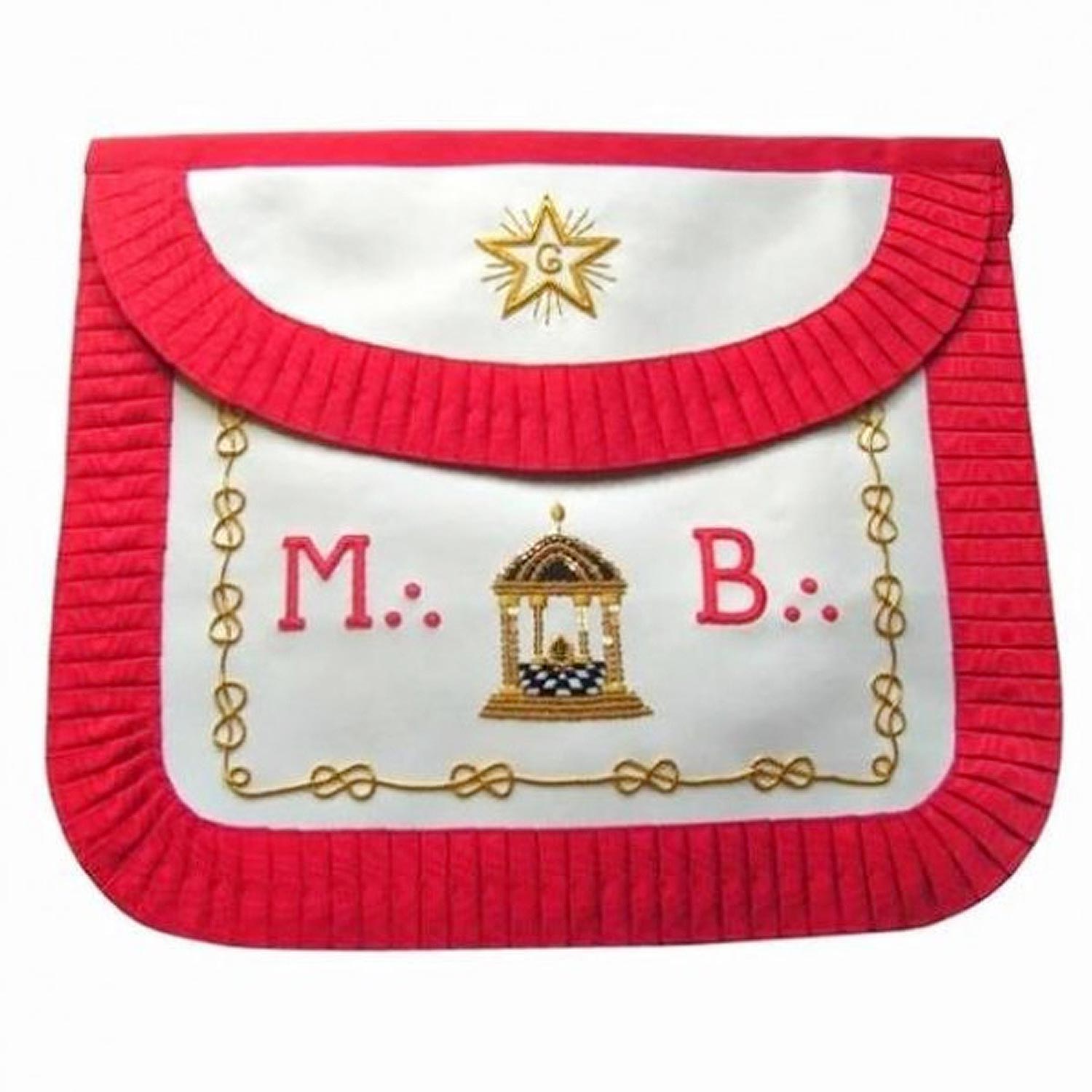 Masonic Scottish Rite Round Apron AASR Master Mason MB Temple Masonic Scottish Rite Round Apron AASR Master Mason MB Temple
